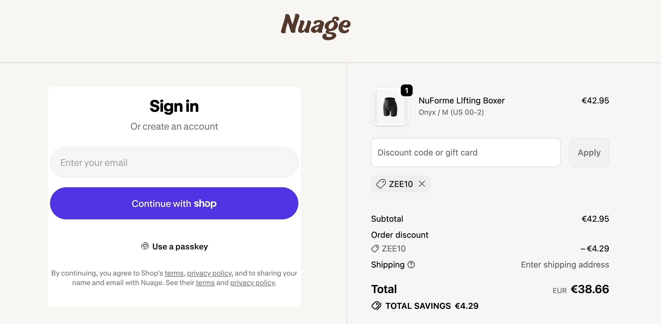 Use Discount Code ZEE10 for 10% OFF Sitewide at nuagewears.com